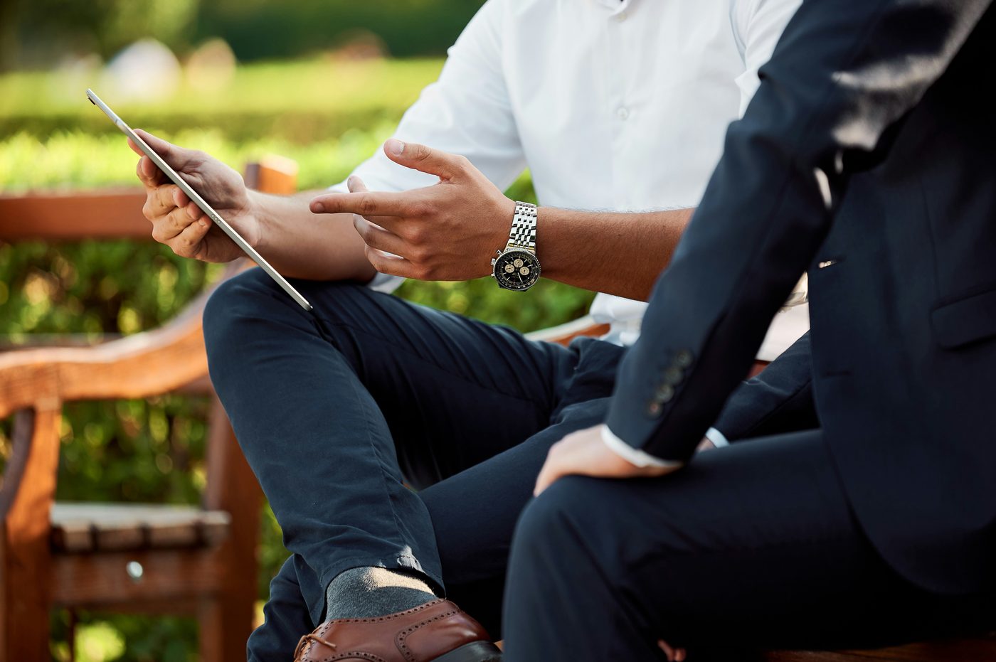 Revue d'indicateurs sur tablette